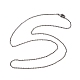 Brass Chain Necklaces MAK-L009-03-4