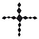 Кабошоны из искусственной кожи FIND-G073-01-2