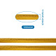 ポリエステル繊維リボン  ゴールド  3/8インチ（11mm）  100 m /ロール OCOR-TAC0009-08Q-7