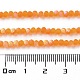 Chapelets de perles en verre imitation jade EGLA-A034-T2mm-MB25-5