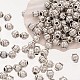 Baril argent tibétain séparateurs perles A575-NF-1