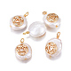 Natural Cultured Freshwater Pearl Pendants PEAR-L027-41A-1