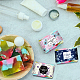 Pandahall elite 90 pièces 9 couleurs étiquette en papier savon fait main DIY-PH0002-93-4