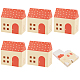 Бумажные подарочные коробки для маленьких домиков CON-WH0088-55C-1