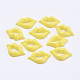 Cabochons en forme de lèvre en acrylique X-BUTT-E024-B-09-1
