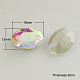 Diamante de imitación de cristal en punta RGLA-Q012-21-1