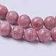 Perline Rhodonite naturale fili G-F567-6mm-3