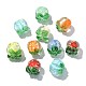 40 pièces 8 couleurs perles lumineuses au chalumeau faites à la main LAMP-CJ0001-80-1