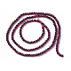 Natural Garnet Beads Strands G-F596-03-4mm-2