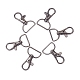 Lega di zinco catenacci girevoli a moschettone PALLOY-YW0001-02B-2