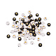 Cheriswelry 600pcs 2 Stil undurchsichtige Acrylperlen PACR-CW0001-04-3