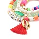 Love Beads Stretch Bracelets Set BJEW-JB07213-01-8