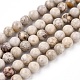 Chapelets de perles maifanite/maifan naturel pierre  X-G-F353-4mm-5
