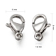 304 Stainless Steel Lobster Claw Clasps STAS-Q050-2