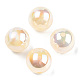Perles d'imitation perles en plastique ABS PACR-N013-01B-04-2