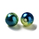 Regenbogen ABS Kunststoff Nachahmung Perlen OACR-Q174-12mm-16-2