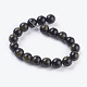 Natural Golden Sheen Obsidian Beads Strands X-G-C076-10mm-5-2