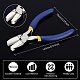 BENECREAT Double Nylon Jaw Pliers Flat Nose Pliers with Adhesive Jaws for DIY Jewelry Making Hobby Projects TOOL-WH0122-26B-3
