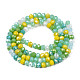 Opaque Glass Beads Strands GLAA-T006-07-A04-2