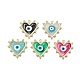 Alloy Enamel Pendants ENAM-F143-13-G-1