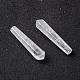 Cuentas puntiagudas de cristal de cuarzo natural X-G-P393-M05-2