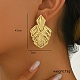 Élégantes boucles d'oreilles à tige en acier inoxydable 201&nbsp;OU6894-2-1