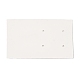 Rectangle Paper Earring Stud Display Cards CDIS-C005-09-2