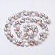 Natürliche Perle Perlenketten NJEW-P149-01C-1