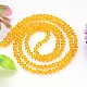 Faceted Imitation Austrian Crystal Bead Strands G-M180-6mm-08A-2