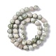 Natürliche Frieden Jade Perlen Stränge X-G-G905-07-3