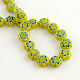 Handmade Millefiori Glass Beads Strands LK-R004-02A-2