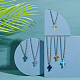 Cross Gemstone Pendants Sets G-PH0027-01-3