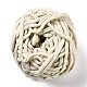 柔らかいかぎ針編みの糸  スカーフ用の太い編み糸  バッグ  クッション作り  ミックスカラー  7~8mm  65.62ヤード（60m）/ロール OCOR-G009-03-M-2
