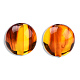 Resin Imitation Amber Beads RESI-N034-24-H01-2