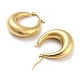 Ion Plating(IP) 304 Stainless Steel Hoop Earrings for Women EJEW-E288-04G-2