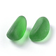 Frosted/Glossy Glass Beads GLAA-WH0011-03-2