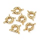 Rack Plating Brass Spring Ring Clasps KK-D399-A-G-NF-6