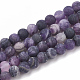 Natural Fluorite Beads Strands X-G-T106-219-1