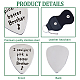 201 Stainless Steel Guitar Picks AJEW-WH0348-48F-5