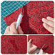 1 Yard PVC-Lederstoff mit Phönixmuster&nbsp;DIY-HY0003-38B-3