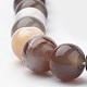 Chapelets de perles en agate naturelle du Botswana G-S279-08-8mm-3