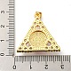 Real 18K Gold Plated Brass Pendants KK-L209-007G-01-3