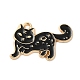 Pendentifs d'émail en alliage&nbsp;ENAM-D058-02A-G-1