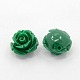 Synthetic Coral 3D Flower Rose Beads CORA-A006-20mm-042-1