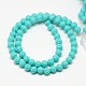 Synthetic Coral Beads Strands CORA-L002-D-07-3