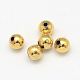 Brass Beads KK-R015-25-2