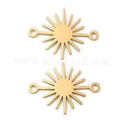 201 Stainless Steel Connector Charms STAS-A084-02G