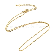 Латунные кабельные цепи ожерелья MAK-L025-05G
