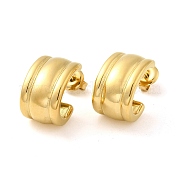 Овальные серьги-гвоздики из нержавеющей стали 304 EJEW-G364-14G