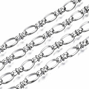 304 Stainless Steel Oval Link Chains CHS-S008-003P
